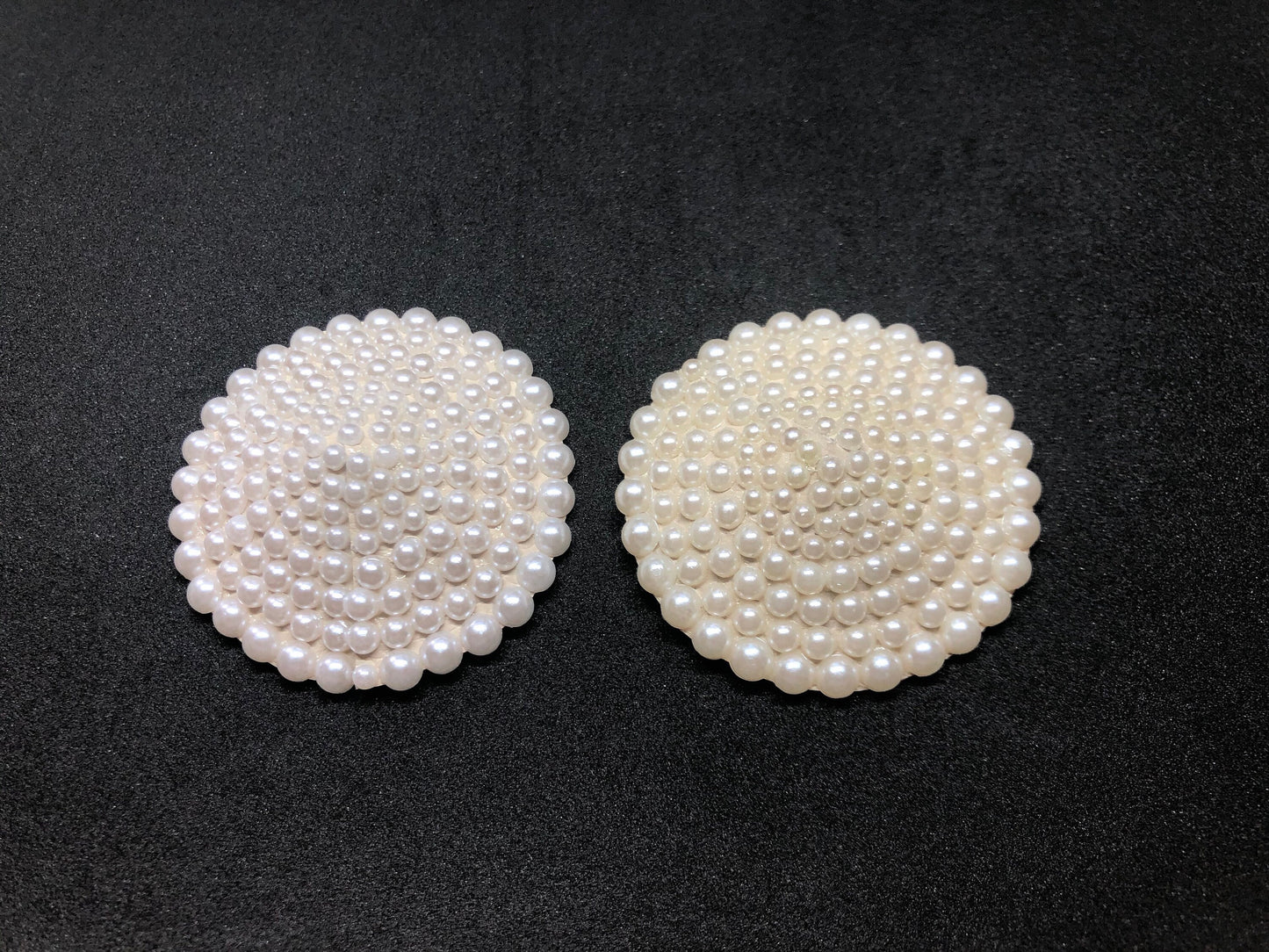 Ivory pearl beads burlesque nipple pasties