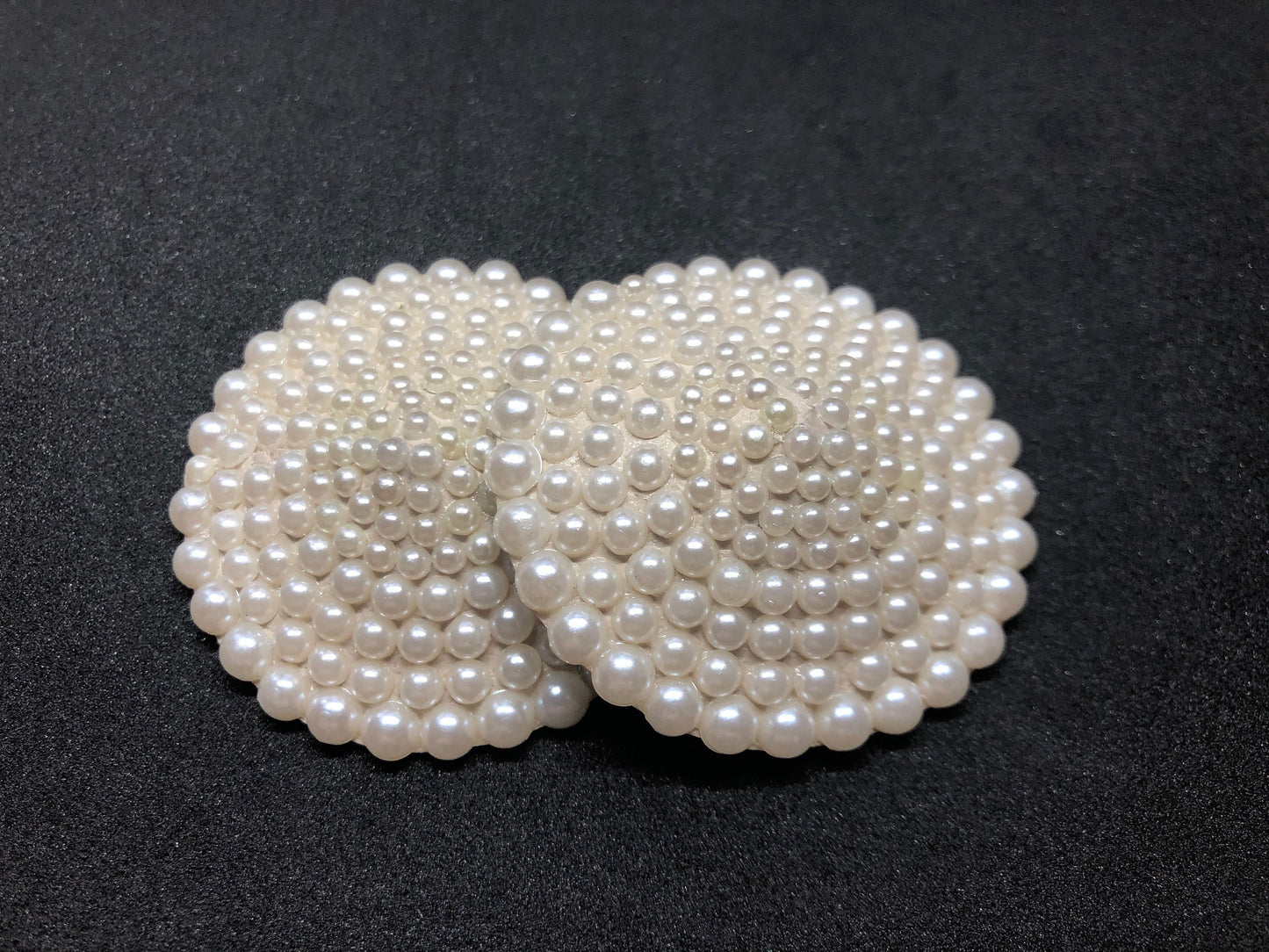 Ivory pearl beads burlesque nipple pasties