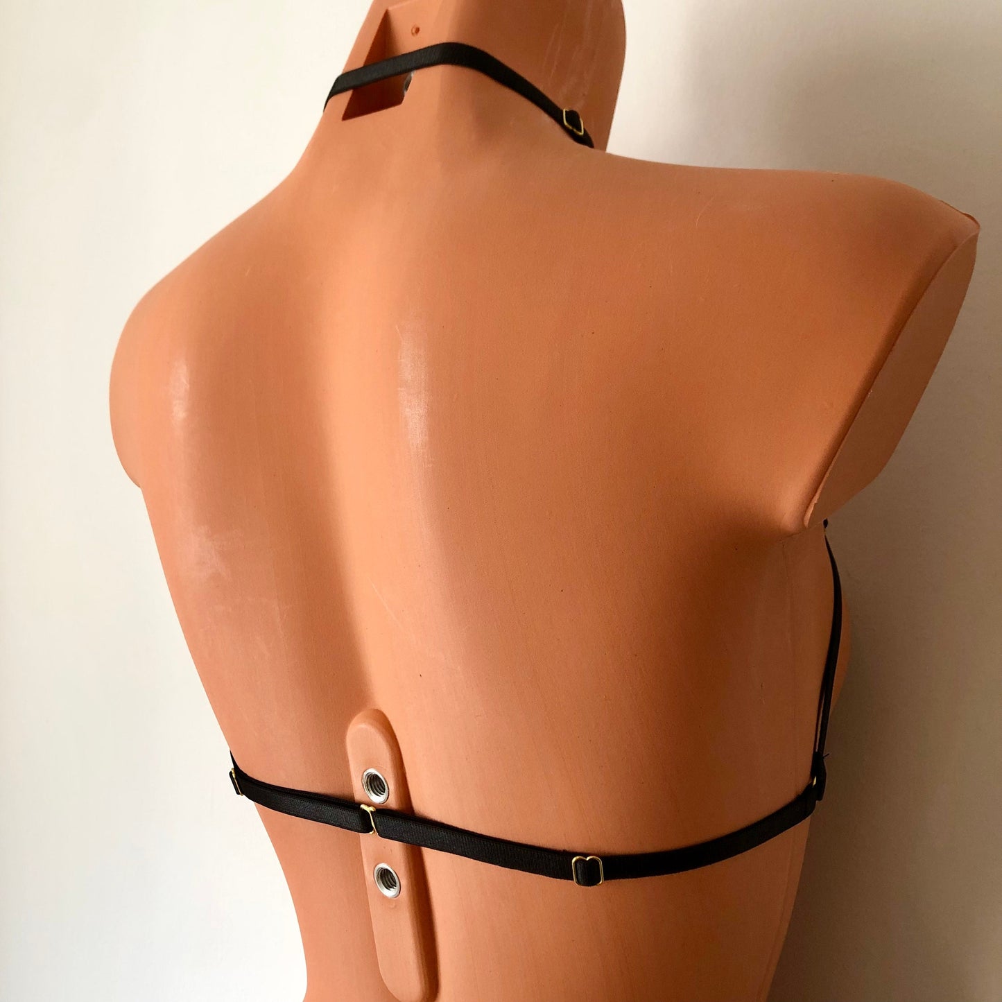 Halter neck cage bra | adjustable elastic chest harness