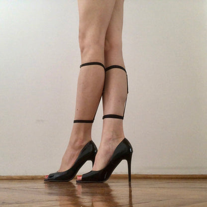 Adjustable elastic leg calf harness (2)