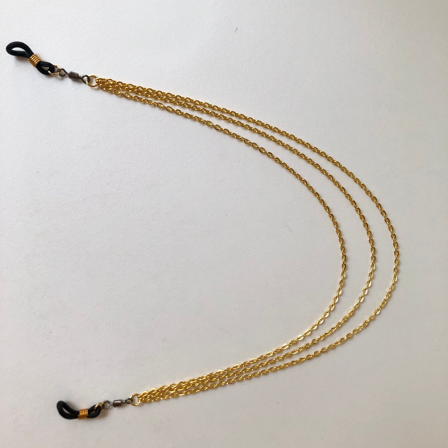 Gold chain non-pierced nipple jewellery
